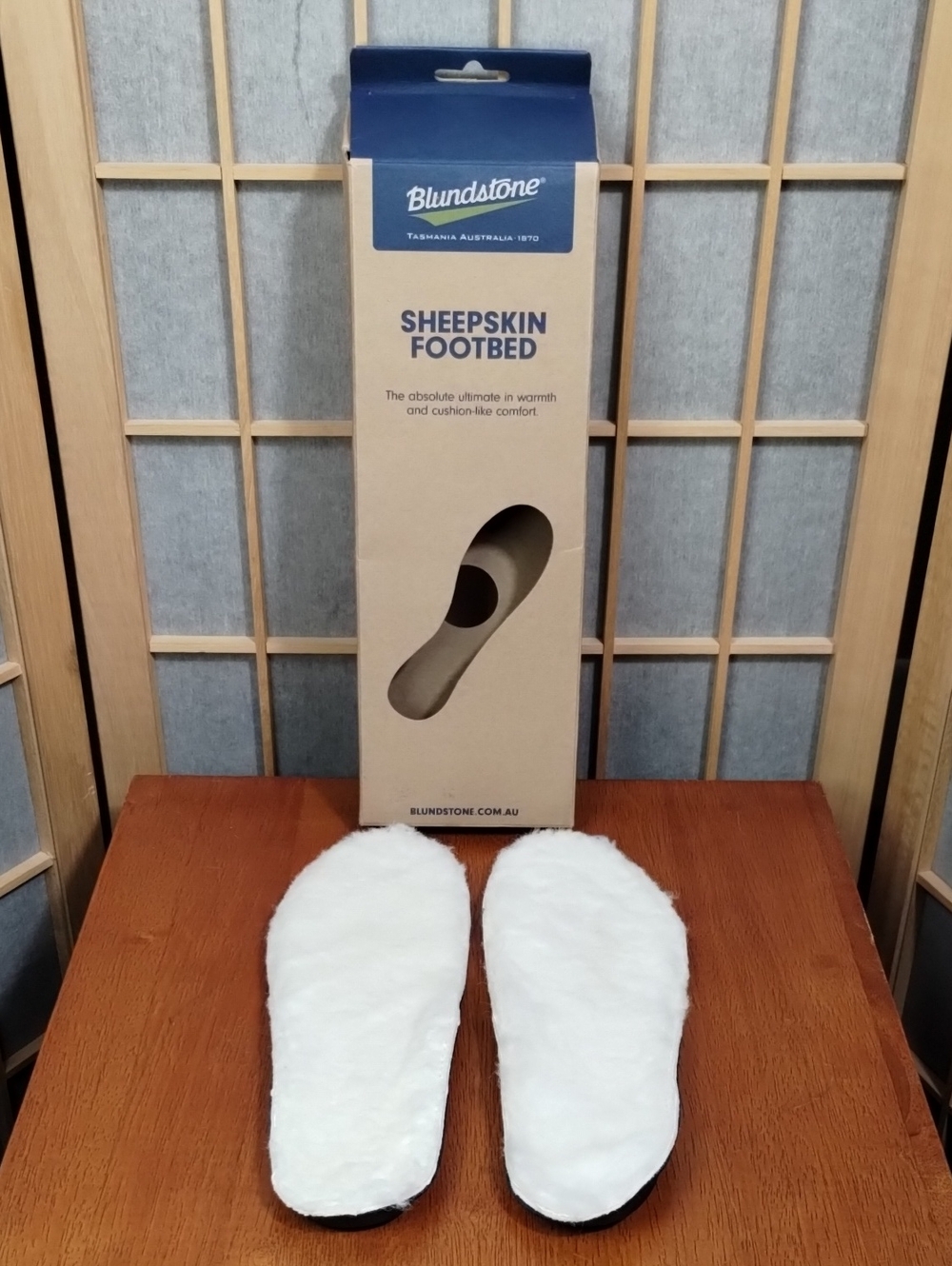 Blundstone Sheepskin Footbed Insoles Size AU 7/US WMNS 10/US MEN'S 8 NWT